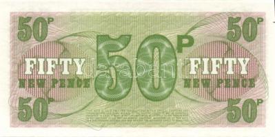 Nagy-Britannia/katonai kiadás 1972. 5P, 10P, 50P komplett sor! T:I