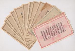 1946. 10.000AP (9x) + 100.000AP + 500.000AP + 1.000.000AP (3x) közte "amelyekNEK" illetve ...