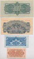 Csehszlovákia 1944. 1K + 5K + 20K + 100K T:II-III
Czechoslovakia 1944. 1 Korun + 5 Korun + 20 Korun...