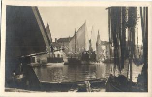 Grado, Porto le vele / port view with sailing ships