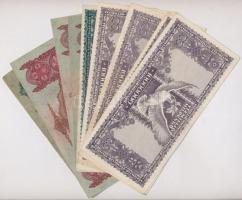 Vegyes 13db-os vegyes pengő bankjegy tétel T:III