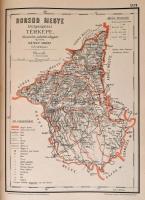 1880 Hátsek Ignác: A magyar szent korona országainak megyei térképei. Rajzolta: - -. Bp.,1880, Rautm...