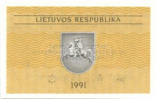 Lettország 1992. 1R, 2R T:I + Litvánia 1991. 0.10T, 0.20T, 0.50T, 1T T:I