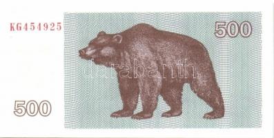 Litvánia 1992. 1T, 500T + 1993. 500T T:I