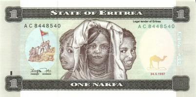 Eritrea 1997. 1N T:I + Guinea-Bissau 1990. 50P, 100P T:I + Malawi 1997. 5K T:I + Szomália 1987. 5Sh ...