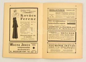 1931 Foederatio Emericana katolikus szövetség gazdasági hivatala által a tagok részére kiadott füzet...