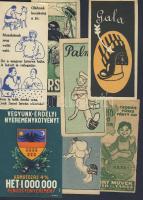 7 db különböző számolócédula