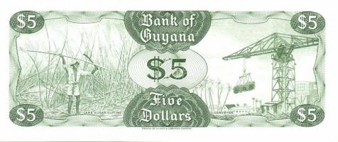 Guyana 1992. 5$, 10$ T:I + Paraguay 2002. 1000G T:I + Venezuela 1989. 5B T:I