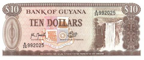 Guyana 1992. 5$, 10$ T:I + Paraguay 2002. 1000G T:I + Venezuela 1989. 5B T:I