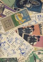 28 db számolócédula benne jobbakkal