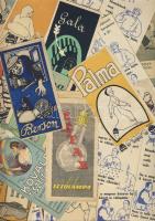 33 db számolócédula benne jobbakkal