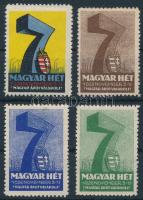1928 4 klf Magyar hét levélzáró