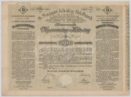 Budapest 1906. "Magyar Jelzálog-Hitelbank Nyeremény-Kötvény" "A" illetve "B...