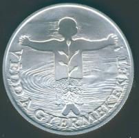 1989. 500Ft Ag "Védd a gyermeket" T:BU Csak 10.000db!