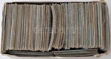 Egy cipősdoboznyi MODERN külföldi városképes lap / A box of modern European town-view postcards