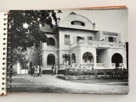 cca 1960 8 db kisalakú magyar városképes füzet: Hévíz, Siófok, Kaposvár, Kékes, Sopron, Mátrafüred, ...