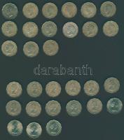 Nagy-Britannia 1937-52. 3p (15x) "VI.György" komplett sor, jobbakkal együtt! + 1953-67. 3p...