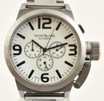 Mont Blanc igényes gyűjtői replika nagyméretű automata karóra naptár funkcióval. Használatlan, új ál...