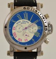 Patek Philippe gyűjtői replika automata karóra naptár funkcióval. Használatlan. Tisztításra szoruló ...