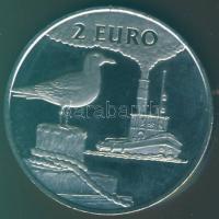 Hollandia 1997. 2€ "Hajózás-gőzhajó" T:BU