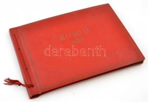 1953 Komló építése eredeti fotókon. Vas Zoltánnak, Komló kormánybiztosának készített mappa az iparos...