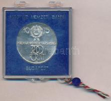 1975. 200Ft Ag "Felszabadulás" eredeti, plombált MNB plasztiktokban T:BU 
Adamo EM46