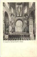 Veszprém, Károly templom, belső. Weeser-Krell kiadása (EK)