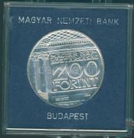 1977. 200Ft Ag "Magyar Nemzeti Múzeum" T:BU Eredeti plombált MNB plasztiktokban!