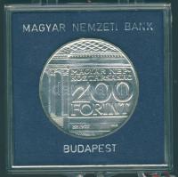 1977. 200Ft Ag "Magyar Nemzeti Múzeum" T:BU Eredeti plombált MNB plasztiktokban!