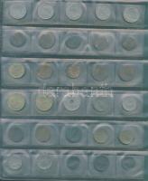 Jó világgyűjtemény 295 db régi és új, főleg tengerentúl, éremtartóban