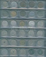 Jó világgyűjtemény 295 db régi és új, főleg tengerentúl, éremtartóban