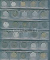 Jó világgyűjtemény 295 db régi és új, főleg tengerentúl, éremtartóban