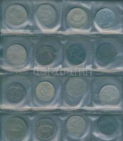 Jó világgyűjtemény 295 db régi és új, főleg tengerentúl, éremtartóban