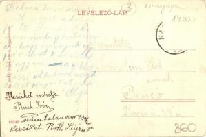 Nagyszalonta, Salonta; Váradi utca, Vendéglő a Magyar Királyhoz, zsinagóga. W.L. Bp. 6545. Döme Káro...