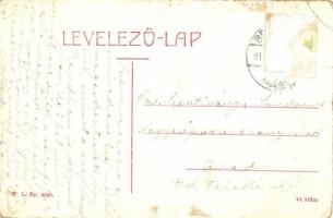 Beregszász, Berehove; Werbőczy tér, zsinagóga, Hitelintézet, Rozner Izidor, Hamburg Salamon és Izsák...