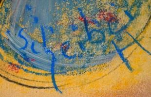 Scheiber jelzéssel: Táncosok. Pasztell, papír, 43×30 cm