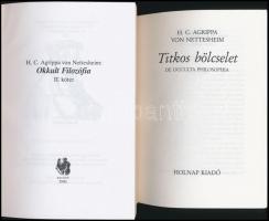 Agrippa von Nettesheim 2 műve: 
Okkult filozófia. II. kötet. (De occulta philosophia.) Fordította: ...