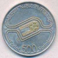 1981. 500Ft Ag "Labdarúgó Világbajnokság 1982 - 3 játékos"  T:BU