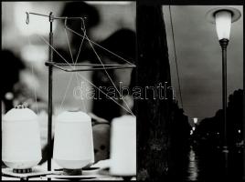 1975 Kazinbarcikán rendezett fotós alkotótáborban készült 28 db feliratozott vintage fotó (városképe...