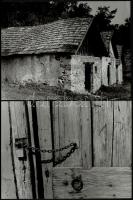 1975 Kazinbarcikán rendezett fotós alkotótáborban készült 28 db feliratozott vintage fotó (városképe...