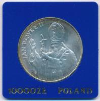 Lengyelország 1987. 10.000Zl Ag II. János Pál Pápa T:1 Poland 1987. 10.000 Zlotych Ag Pope John Paul II C:UNC
