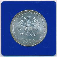 Lengyelország 1987. 10.000Zl Ag "II. János Pál Pápa" T:1
Poland 1987. 10.000 Zlotych Ag &...