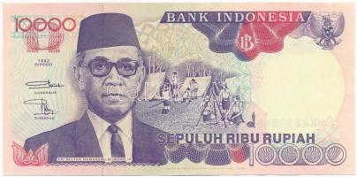 Inodnézia 1992. 10.000R T:I- Indonesia 1992. 10.000 Rupiah C:AU