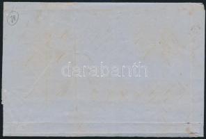 1kr yellow MP III + 2kr black MP IIIb on cover "PESTH / Abends" Certificate: Puschmann 1kr...
