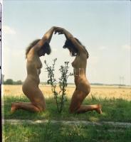 cca 1988 Párosan szép az élet, szolidan erotikus felvételek, 11 db vintage negatív + 4 db mai nagyít...