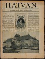 cca 1920-1940 Nemzeti újság 3 külön melléklete:  Esztergom, Szombathely, Hatvan. Változó, többnyire szakadozott, foltos, az egyik gerince javított.