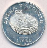 Olaszország 1975. "Bizet - Carmen opera centenáriuma" 5000L névértékű Ag emlékérem műanyag...