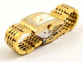 Citizen quartz karóra naptár funkcióval. Szögletes tokkal, működő, szép állapotban, fém szíjjal