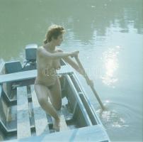 cca 1977 Kinek így, kinek úgy, szolidan erotikus felvételek, 10 db vintage fotó és/vagy mai nagyítás...