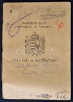 1923 Magyar útlevél